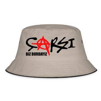 CARSI biz burdayiz - Bob - kaki/noir - Devant