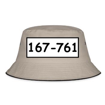 Beagle boys Bandit - Bucket Hat - khaki/black - Front