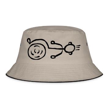 Physio Therapy - Fitness Exercise Ball - Bucket Hat - khaki/black - Front