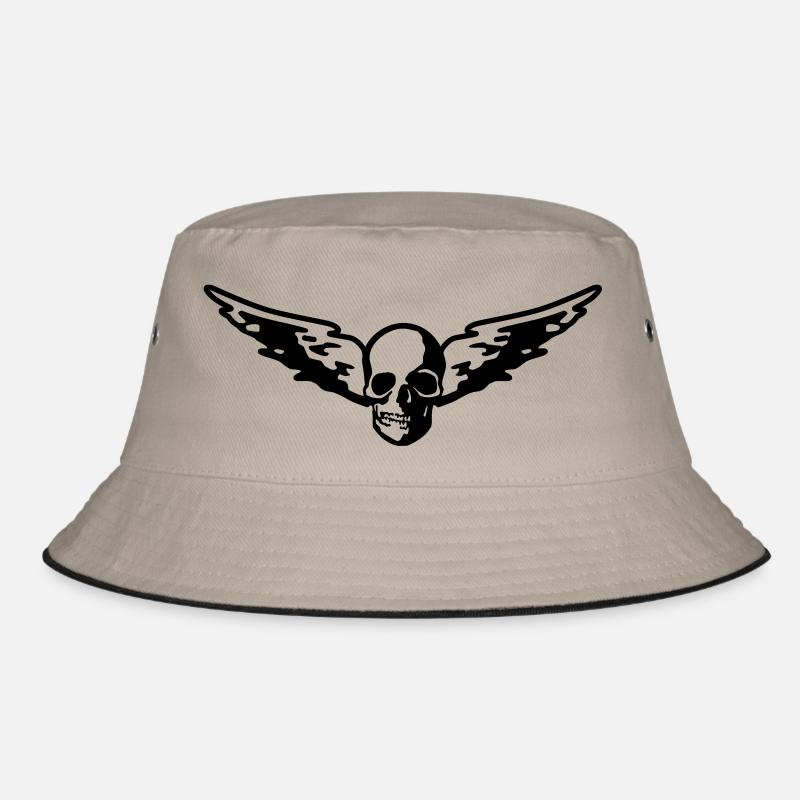 flying_skull Bucket Hat