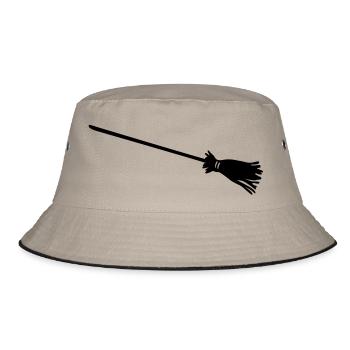 Witches' broom - Bucket Hat - khaki/black - Front