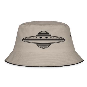 ufo design weltall - Bob - kaki/noir - Devant