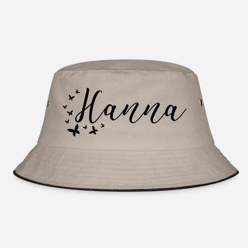 Hanna surname first name maiden name Bucket Hat