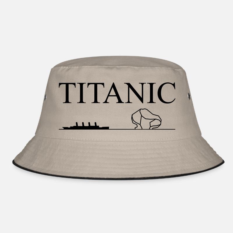titanic - Bucket Hat - khaki/black