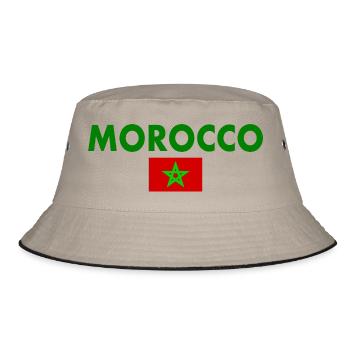 Morocco - Bucket Hat - khaki/black - Front