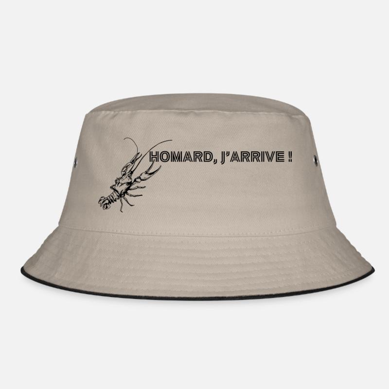Homard, j'arrive ! - Bob - kaki/noir