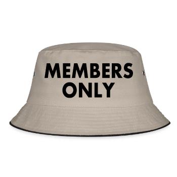Members only - Bob - kaki/noir - Devant