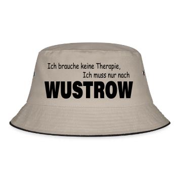 Therapy WUSTROW - Bucket Hat - khaki/black - Front