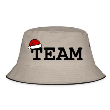 Équipe Chapeau de Noël - Bob - kaki/noir - Devant