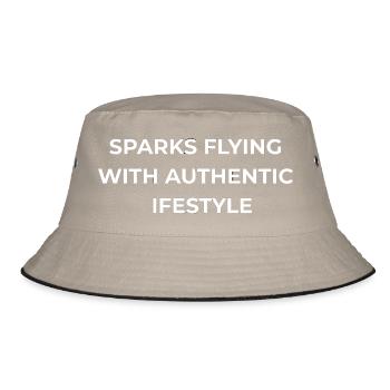 Orchardist Authentic Lifestyle - Bucket Hat - khaki/black - Front