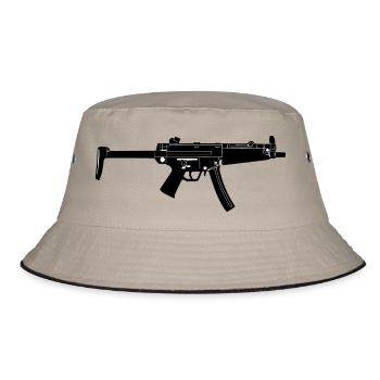 Gewehr - Bucket Hat - Khaki/Schwarz - Vorne