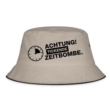 achtung_tickende_zeitbombe - Bob - kaki/noir - Devant