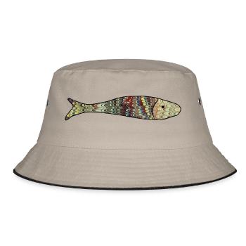 Poisson - poisson - Jésus Christ - Bob - kaki/noir - Devant