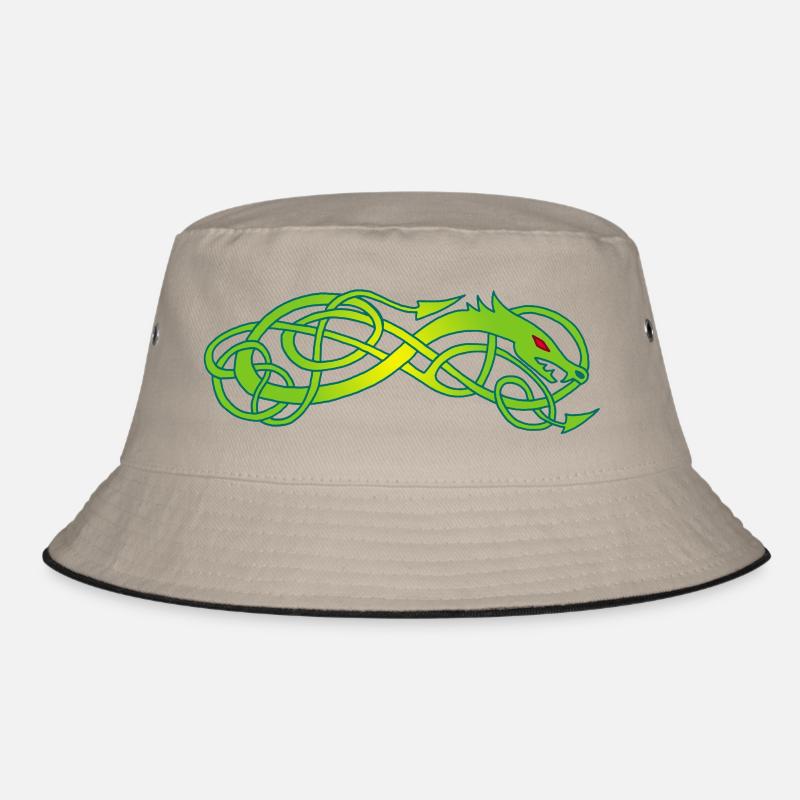 Serpent celte vert Bob