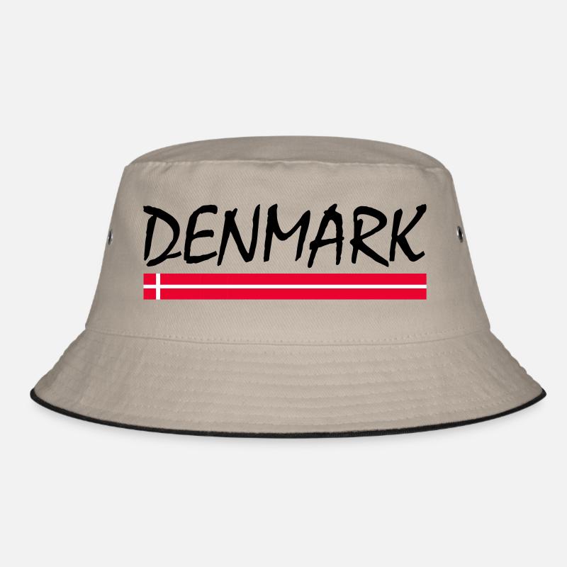 Denmark - Bucket Hat - khaki/black