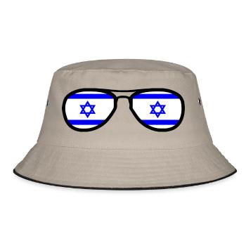 Israel - Bucket Hat - khaki/black - Front