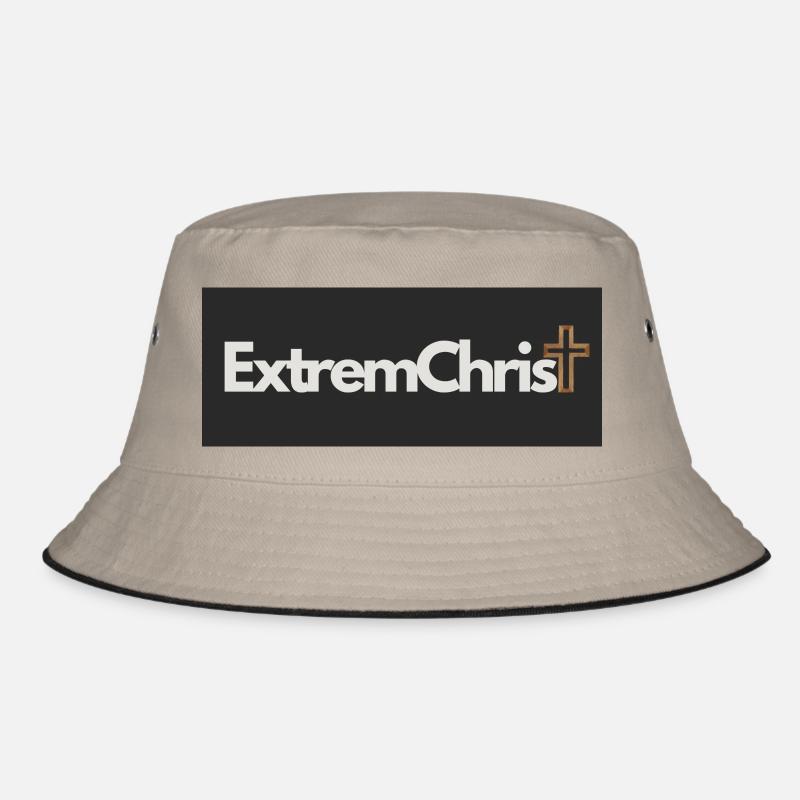 1000021906 - Bucket Hat - Khaki/Schwarz