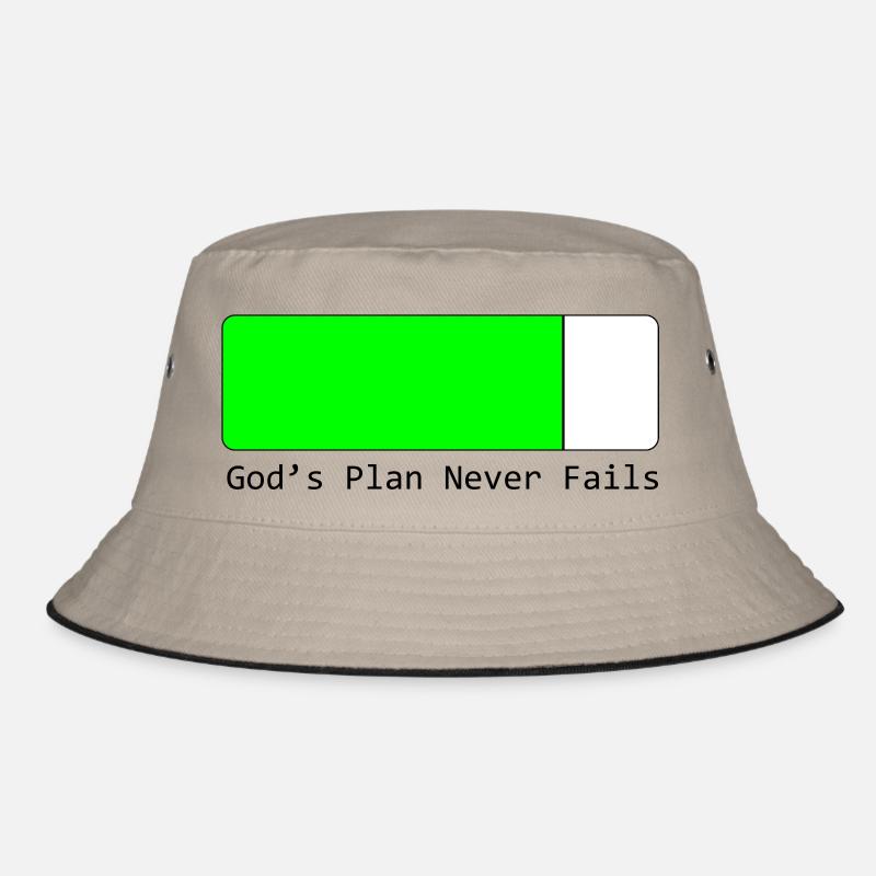 God's Plans Never Fail Bucket Hat