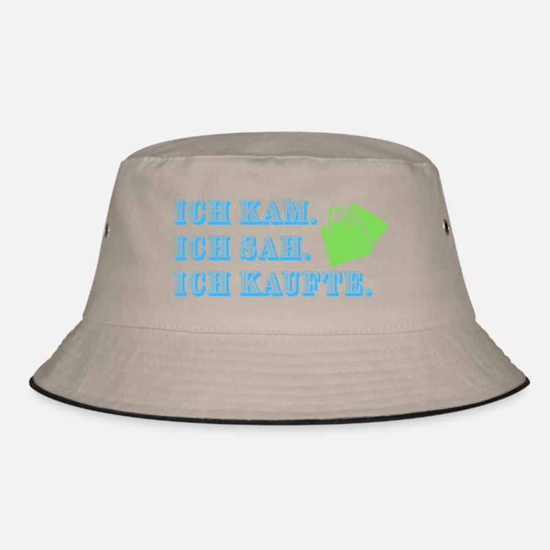 Ich kam. Ich sah. Ich kaufte. Bucket Hat