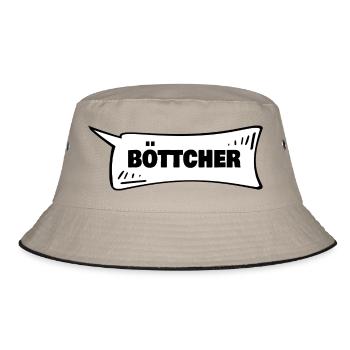 Azubi Boettcher - Bucket Hat - Khaki/Schwarz - Vorne