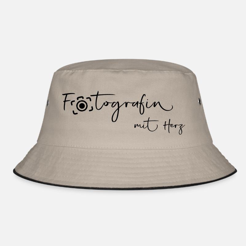 Fotografin mit Herz Bucket Hat