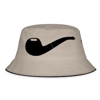 Whistle - Bucket Hat - khaki/black - Front