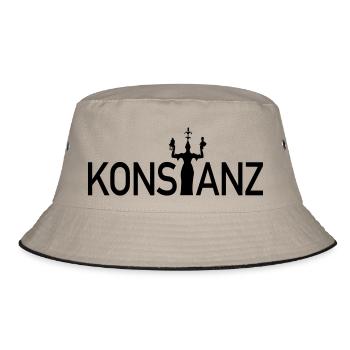 Constancy - Bucket Hat - khaki/black - Front