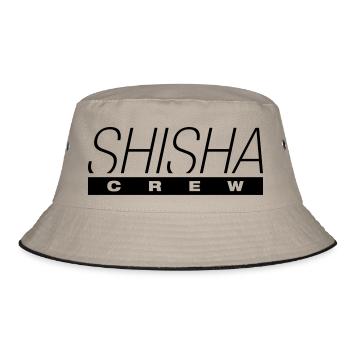 shisha_crew_hy1 - Bucket Hat - Khaki/Schwarz - Vorne