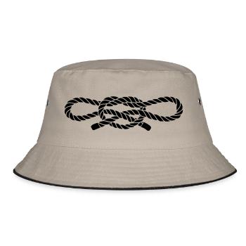 Rope Handcuffs - Pablo Escobar - Bucket Hat - khaki/black - Front