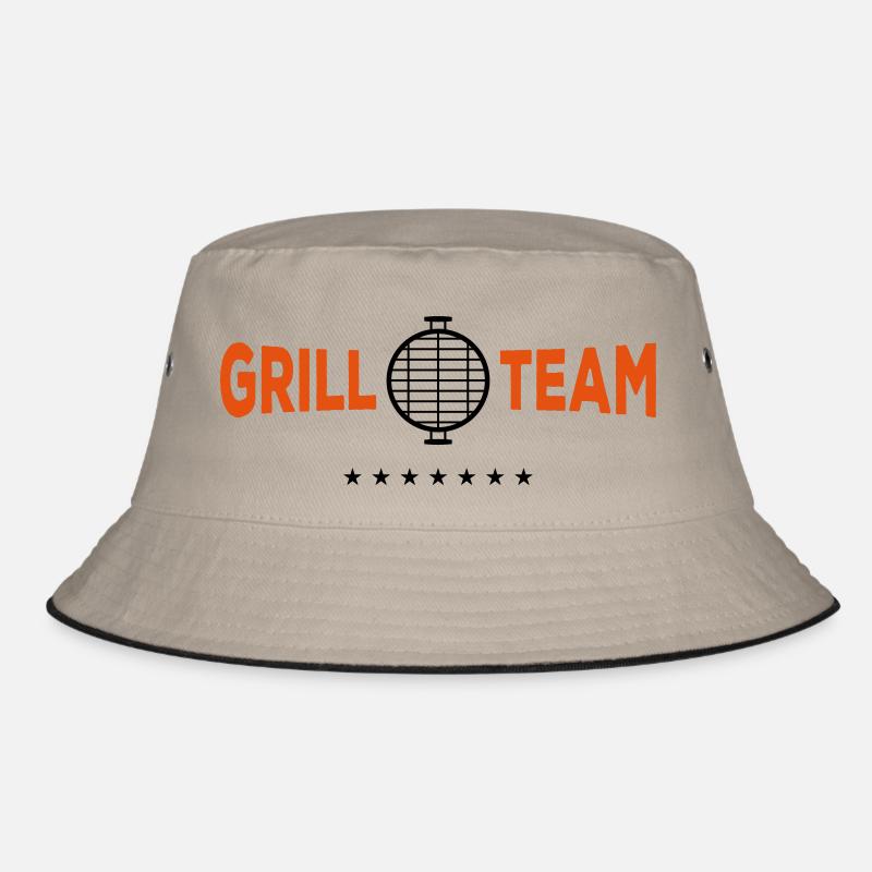 grill team grill Bucket Hat