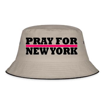 New York / Priez pour New York - Bob - kaki/noir - Devant