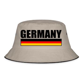 ALLEMAGNE DRAPEAU ALLEMAND - Bob - kaki/noir - Devant