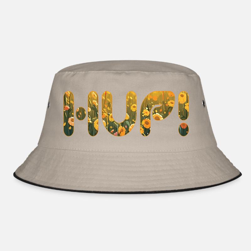 HUP dans le champ de fleurs Bob