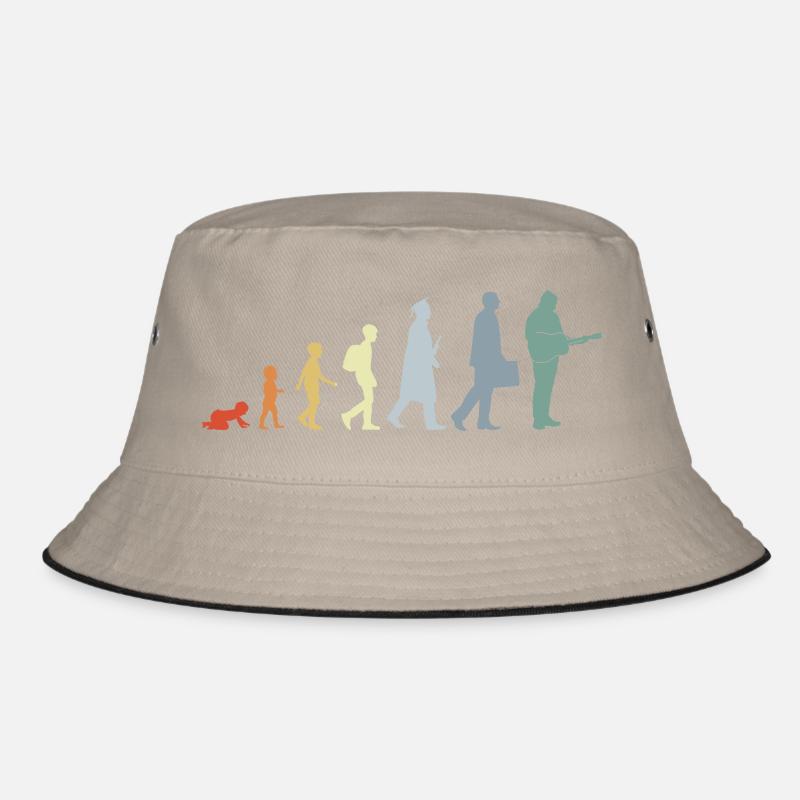 Gitarrist Evolution Bucket Hat