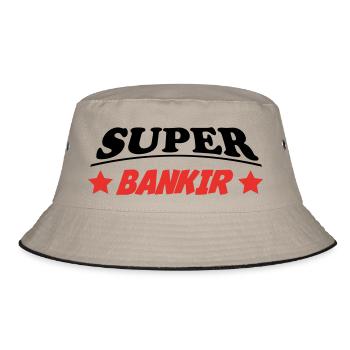 SUPER BANKIR 3888 - Bucket Hat - khaki/black - Front