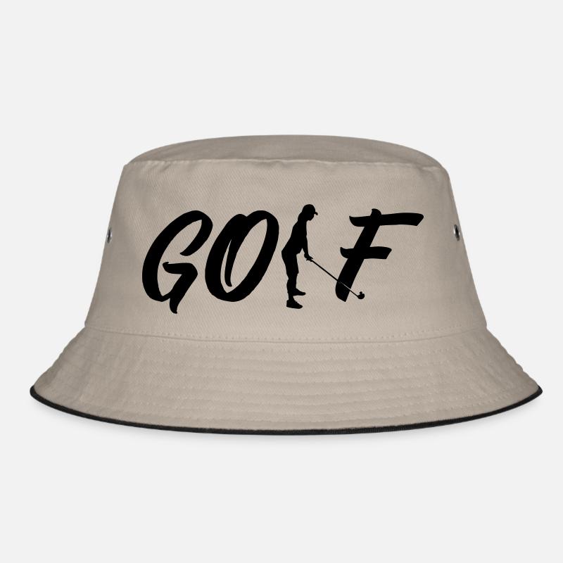 golf woman Bucket Hat