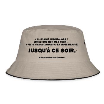 Romeo (The True Beauty) - Bucket Hat - khaki/black - Front