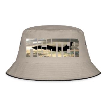 Fighter F-14 Tomcat - Bucket Hat - khaki/black - Front