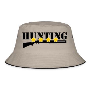 Chasse - Chasseur - Bob - kaki/noir - Devant