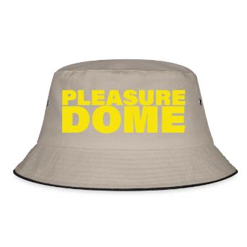 PLEASURE DOME - Bucket Hat - khaki/black - Front