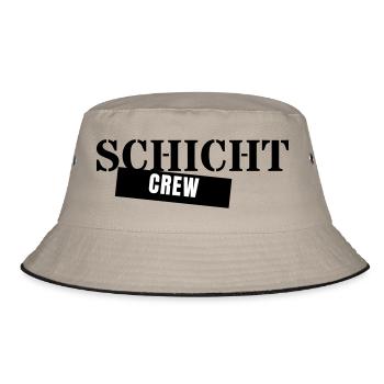 Shift Crew - Shift Work Colleagues Night Shift - Bucket Hat - khaki/black - Front