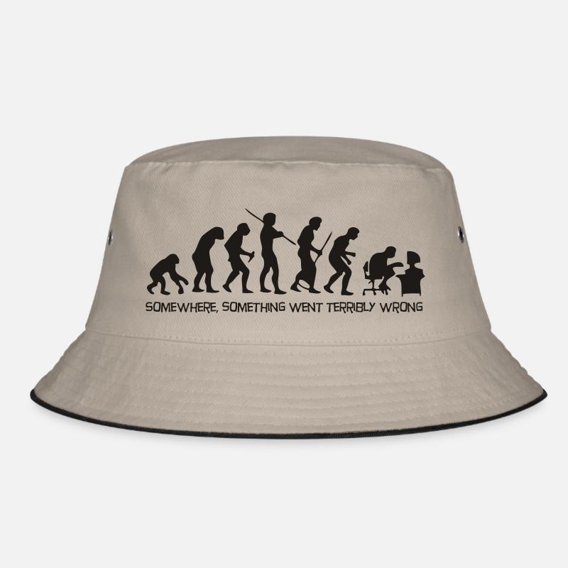 Die Evolution des Menschen Bucket Hat