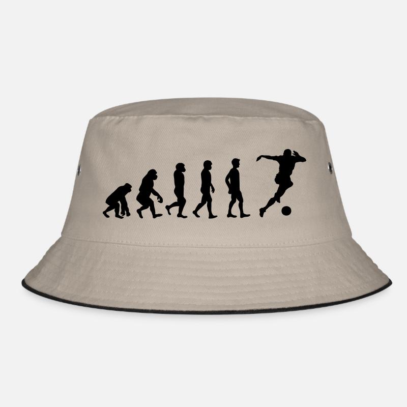 Fussballer Evolution Bucket Hat