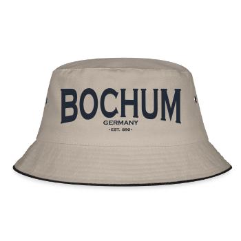 Bochum - Bucket Hat - Khaki/Schwarz - Vorne