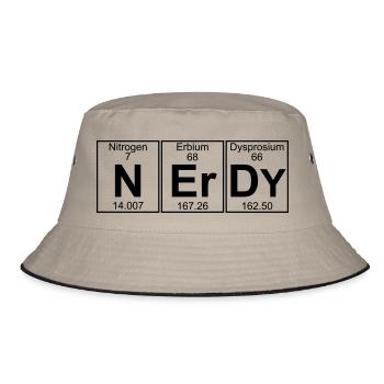 N-Er-Dy (nerdy) - Full - Bob - kaki/noir - Devant