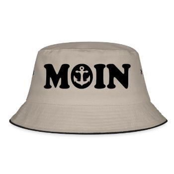 Moin - Bucket Hat - khaki/black - Front