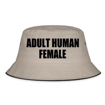 Adult human female - Bob - kaki/noir - Devant