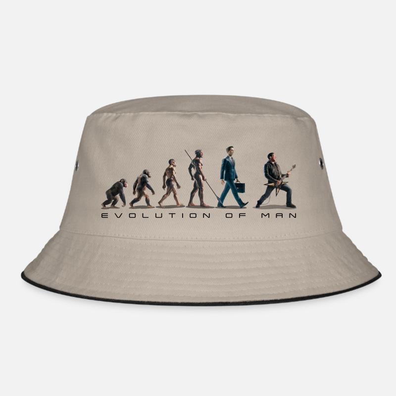 Evolution Guitar Player 06 2024 3 Bucket Hat