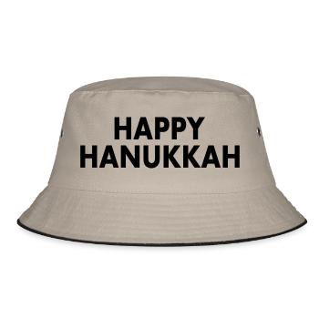 HAPPY HANUKKAH - Bob - kaki/noir - Devant