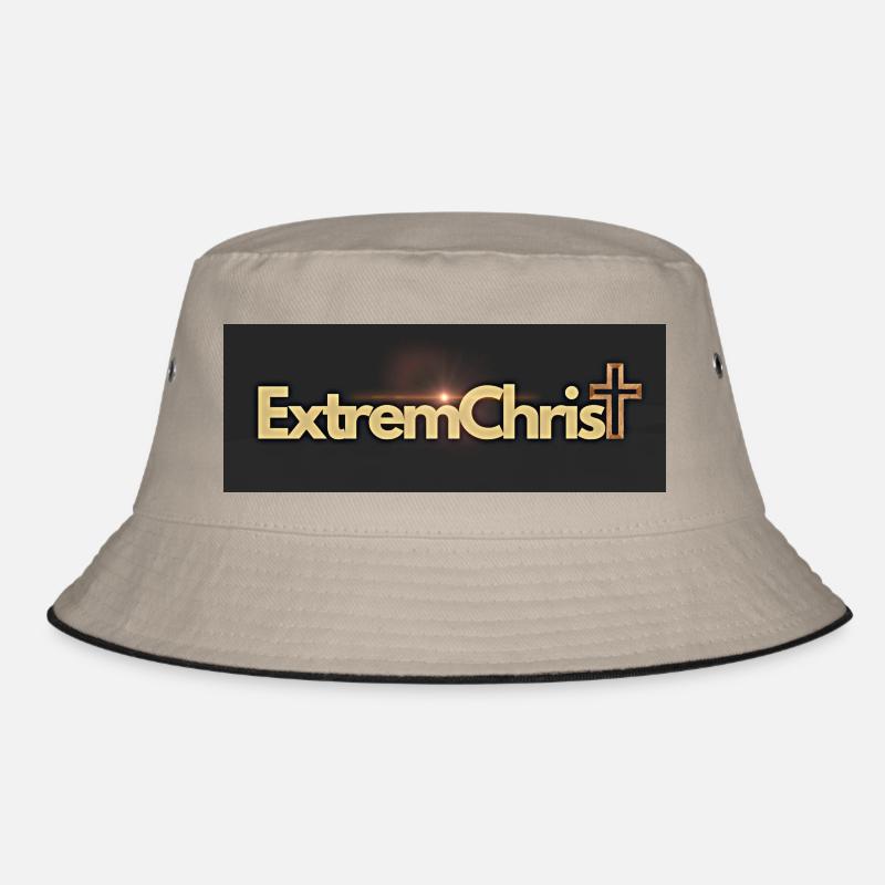 1000021914 - Bucket Hat - Khaki/Schwarz